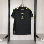 Camisa México 2025 Ouro Adidas Masculina - Preto+Dourado