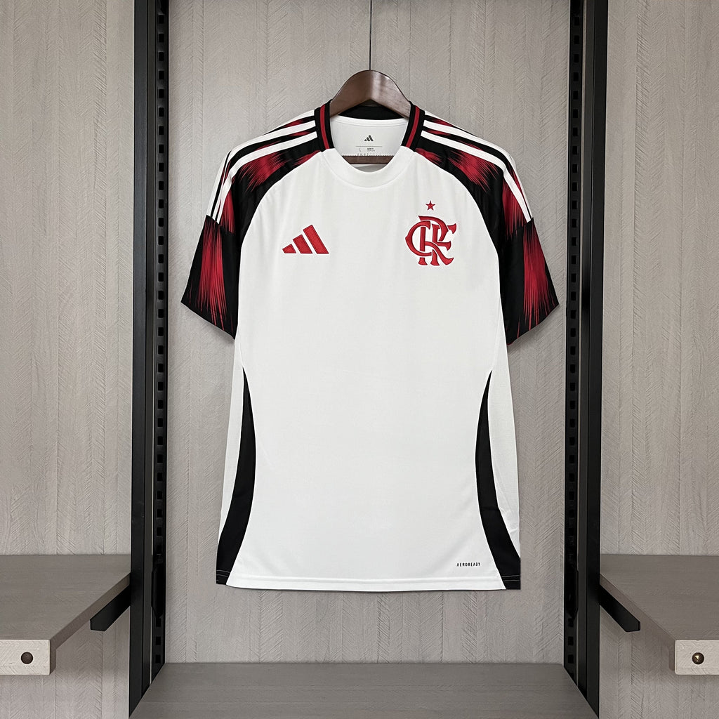 Camisa Flamengo II 2025 Torcedor Adidas Masculina - Branco