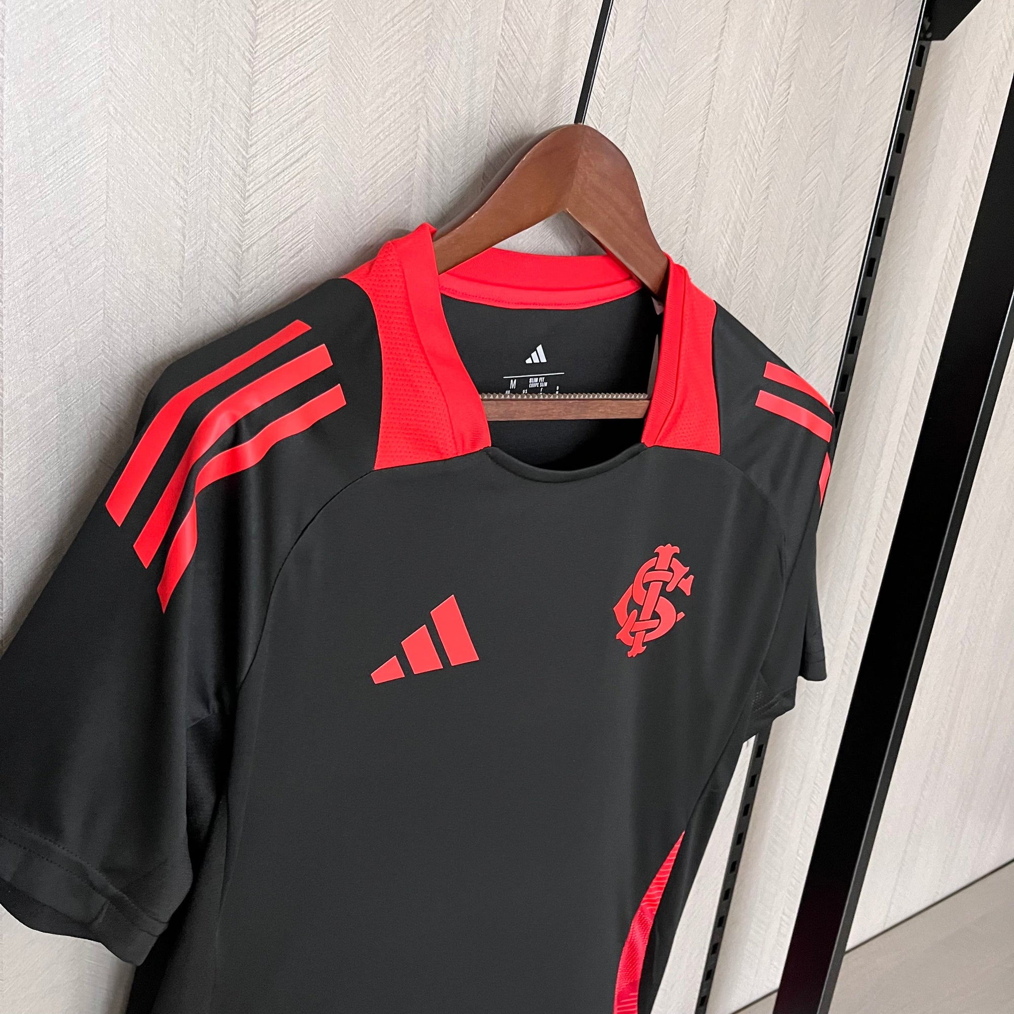 Camisa Adidas Internacional Treino 2025 Preta