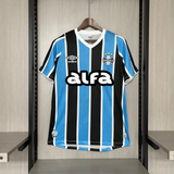 Camisa Masculina Umbro Gremio Oficial 24/25 Torcedor  (Com patrocinio)