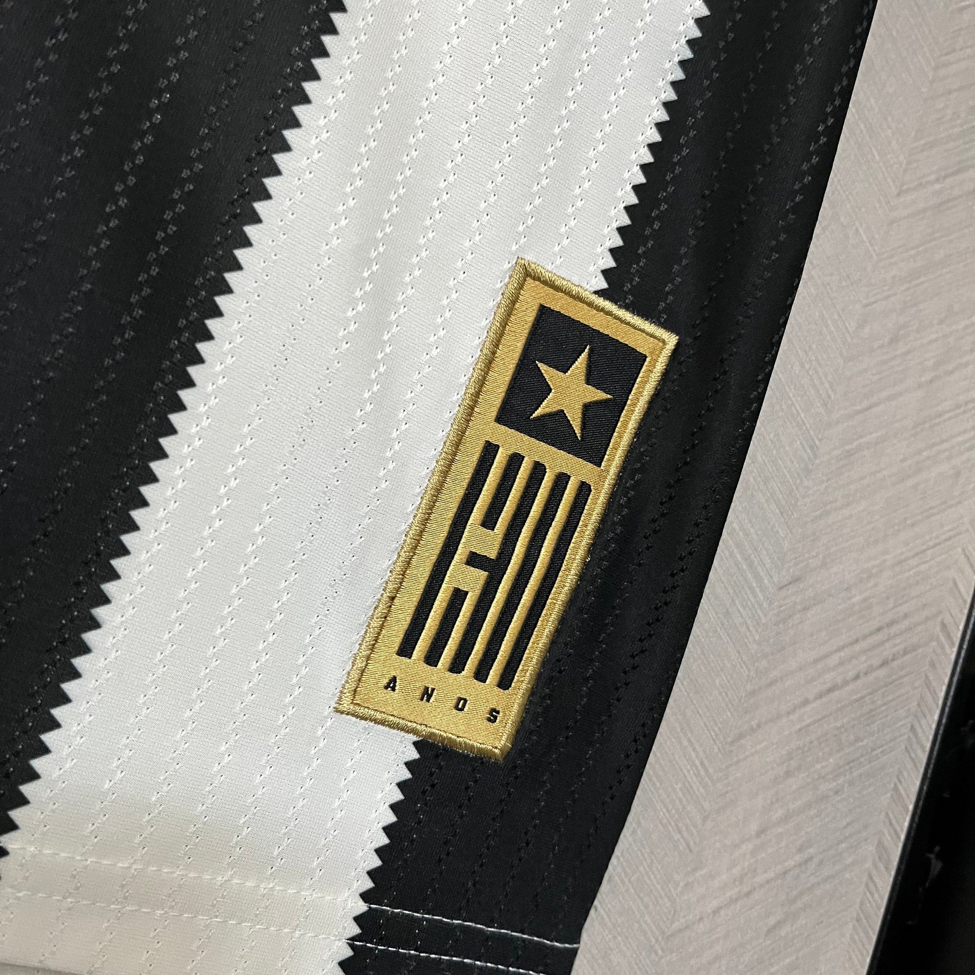 Camisa Reebok Botafogo 24/25 Casa - Preta e Branca