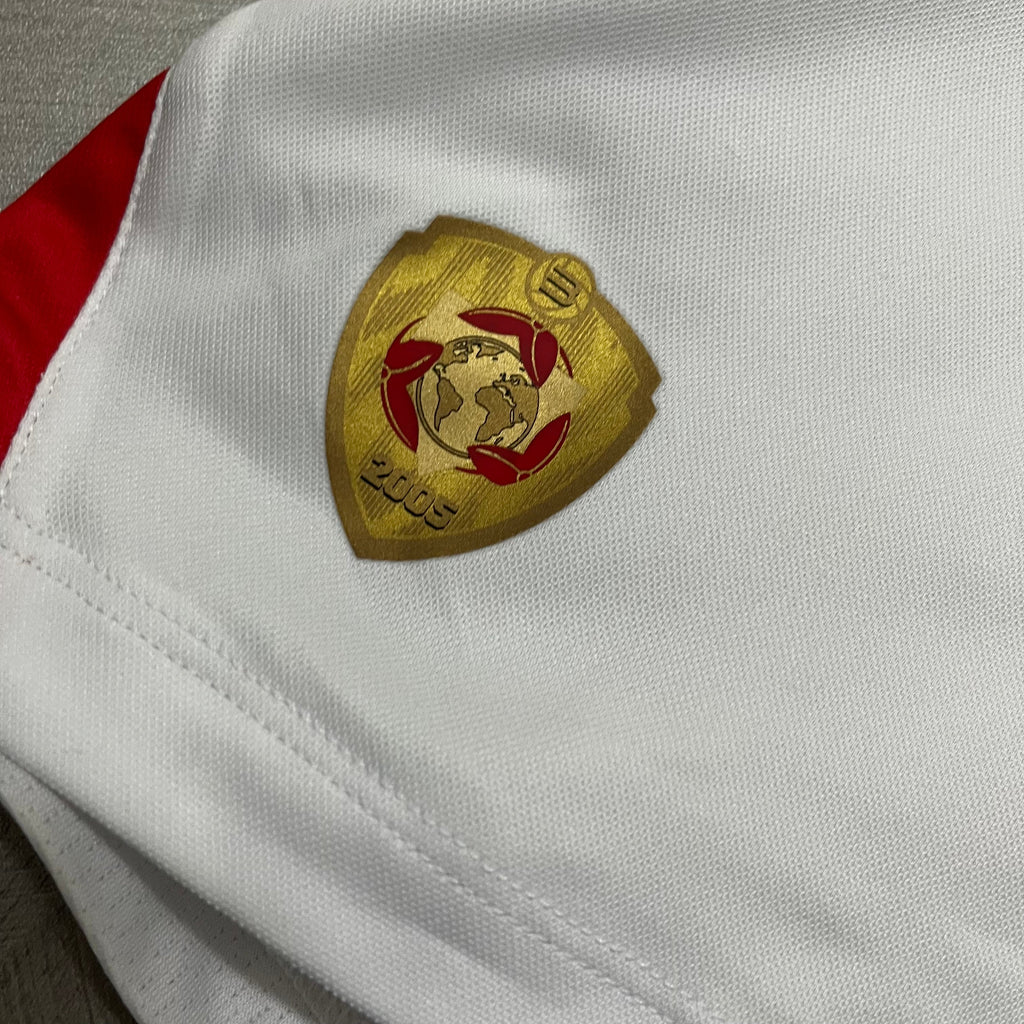 Camisa São Paulo 25/26 Casa - Branco+Vermelho - (Feminina)