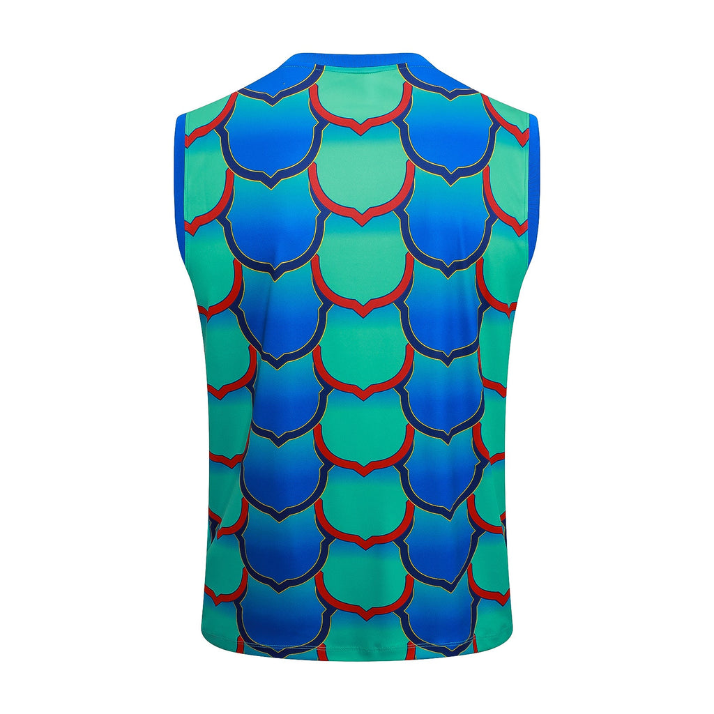 Conjunto Barcelona 2024/25 - Azul e Verde Turquesa