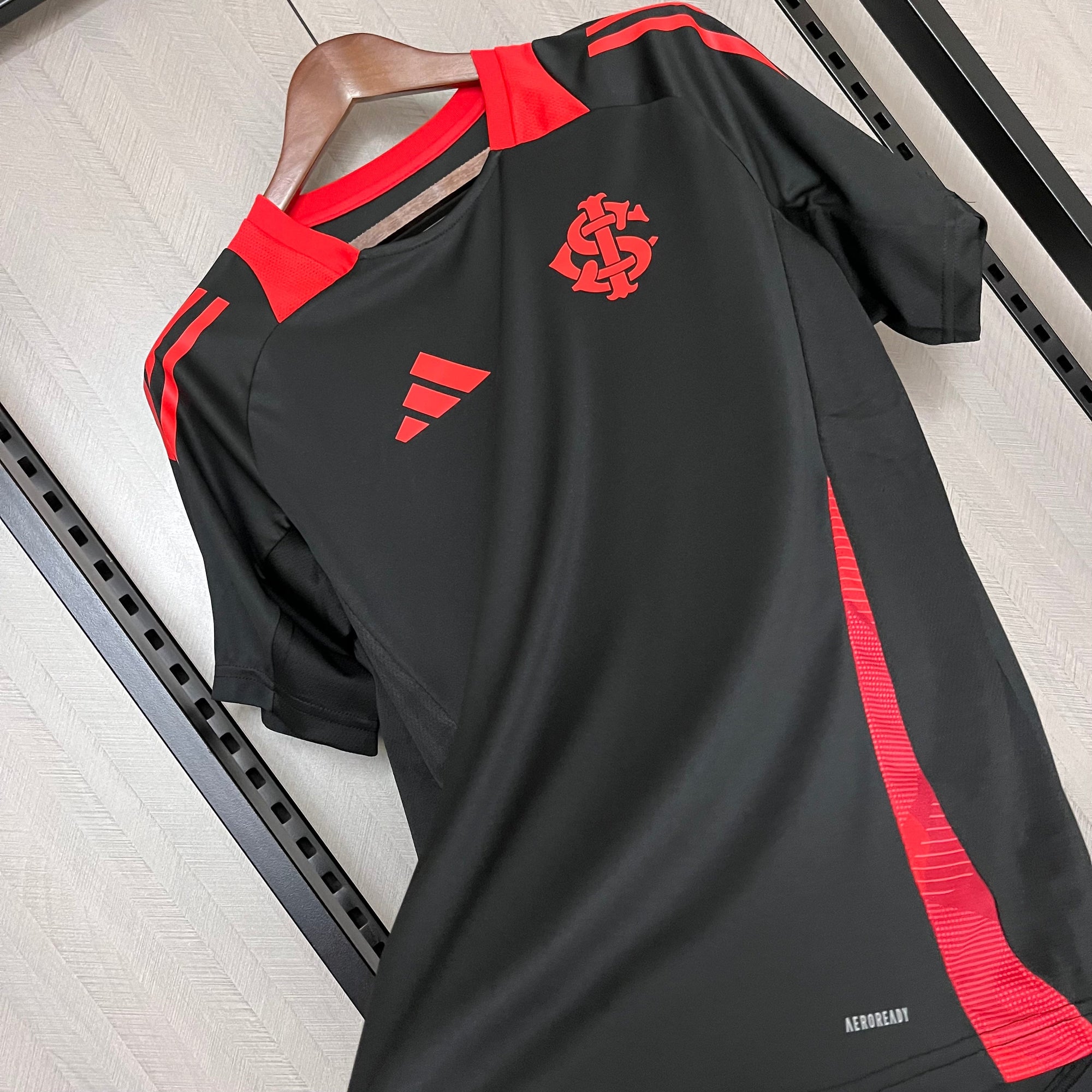 Camisa Adidas Internacional Treino 2025 Preta