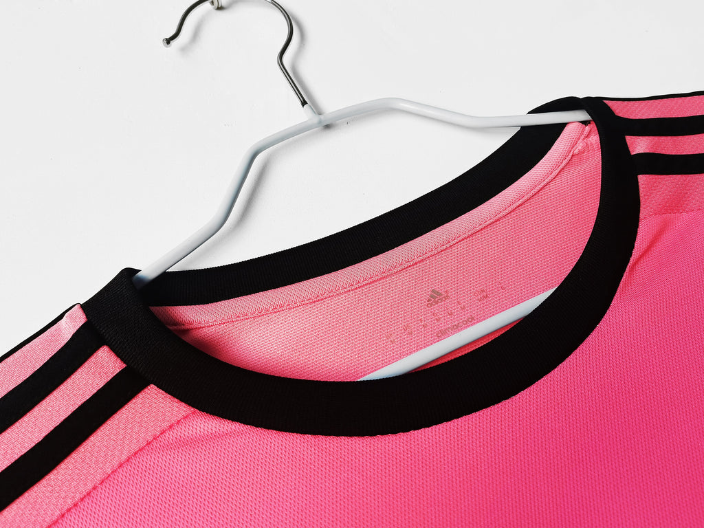 Camisa da Juventus 2015 Retrô  Manga longa - Rosa