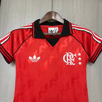 Camisa Flamengo Lifestyle 24/25 Adidas - Vermelha - (Feminina)