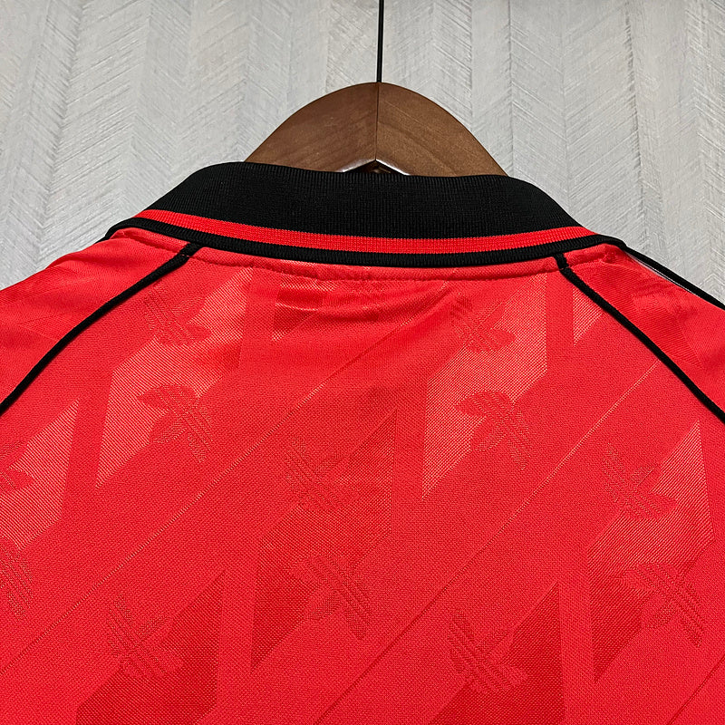 Camisa Flamengo Lifestyle 24/25 Adidas - Vermelha - (Feminina)