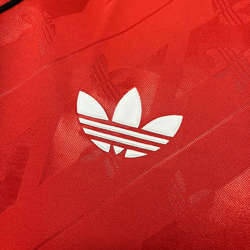 Camisa Flamengo Lifestyle 24/25 Adidas - Vermelha - (Feminina)