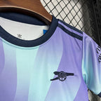 Conjunto Infantil Arsenal Third 24/25 - Roxa
