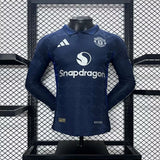Camisa Manchester United 2024/25 Away - Manga Longa
