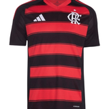 Camisa Flamengo 25/26 Home Adidas Torcedor - Vermelho e Preto