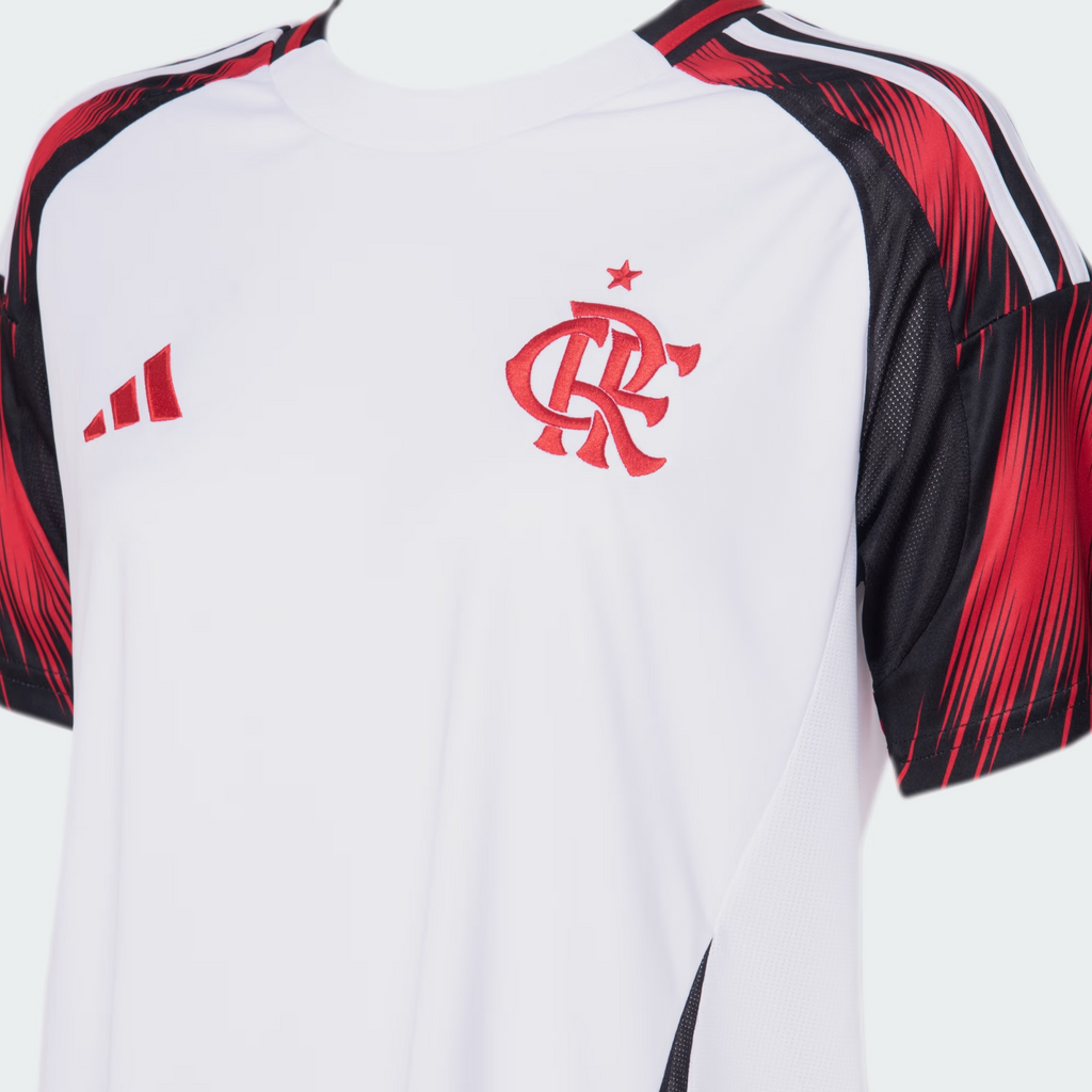 Camisa Flamengo II 2025 - Branca (Feminina)