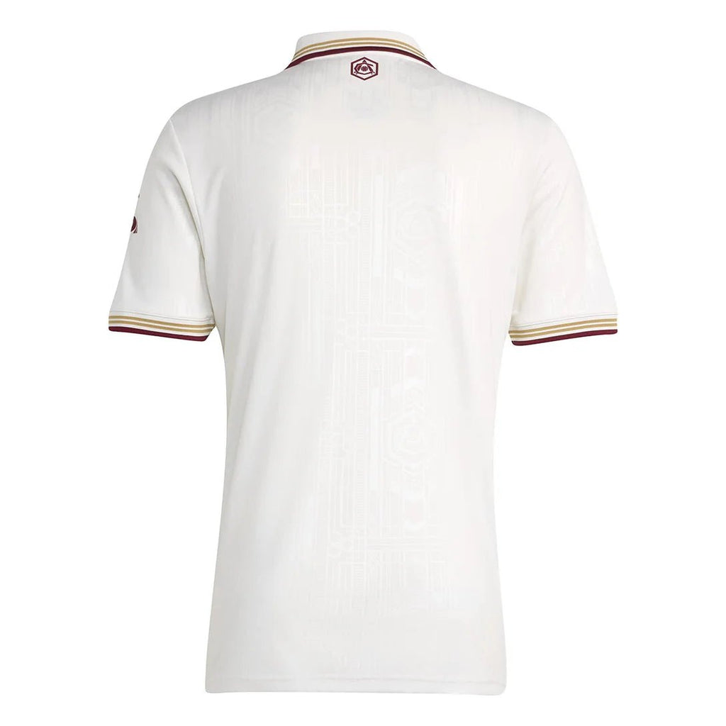 Camisa Arsenal Third 2025/26 Torcedor Adidas Masculino - Branco
