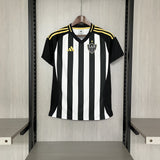Camisa 1 Atlético MG 25/26 Preta e branca - (Feminina)