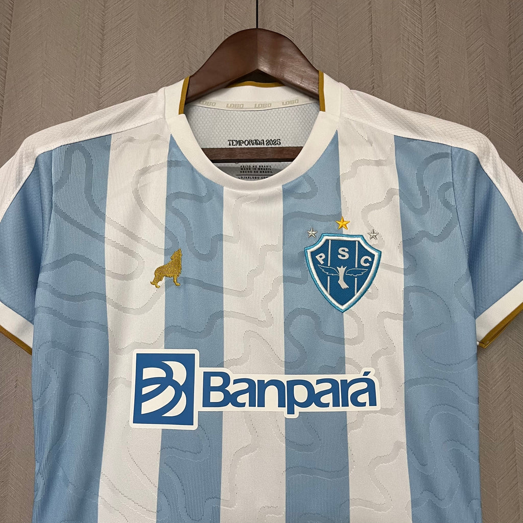 Camisa Lobo Paysandu I 2025 - Azul Feminina