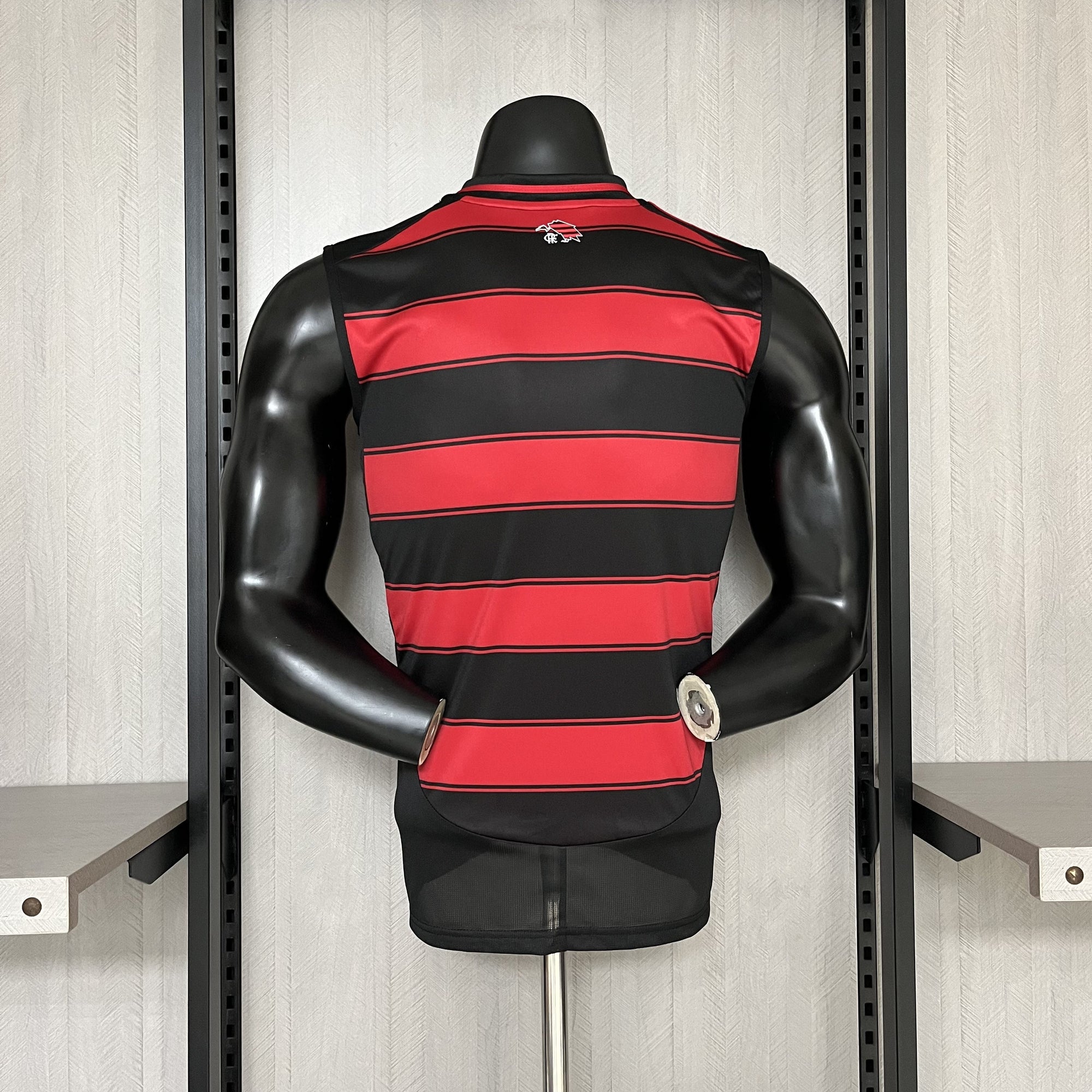 Regata Flamengo I 2025  s/n° Torcedor Adidas Masculina - Vermelho+Preto