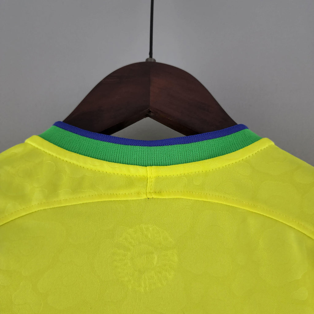 Camisa Seleção Brasil I 22/23 Nike - Amarelo - (Feminina)