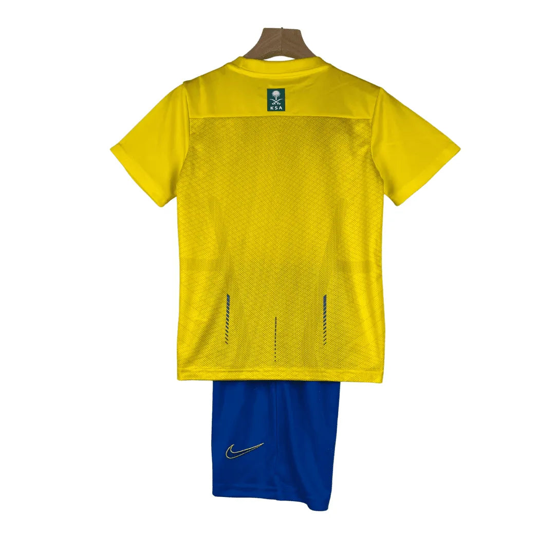 Conjunto Infantil Al-Nassr Home 23/24 - Amarelo