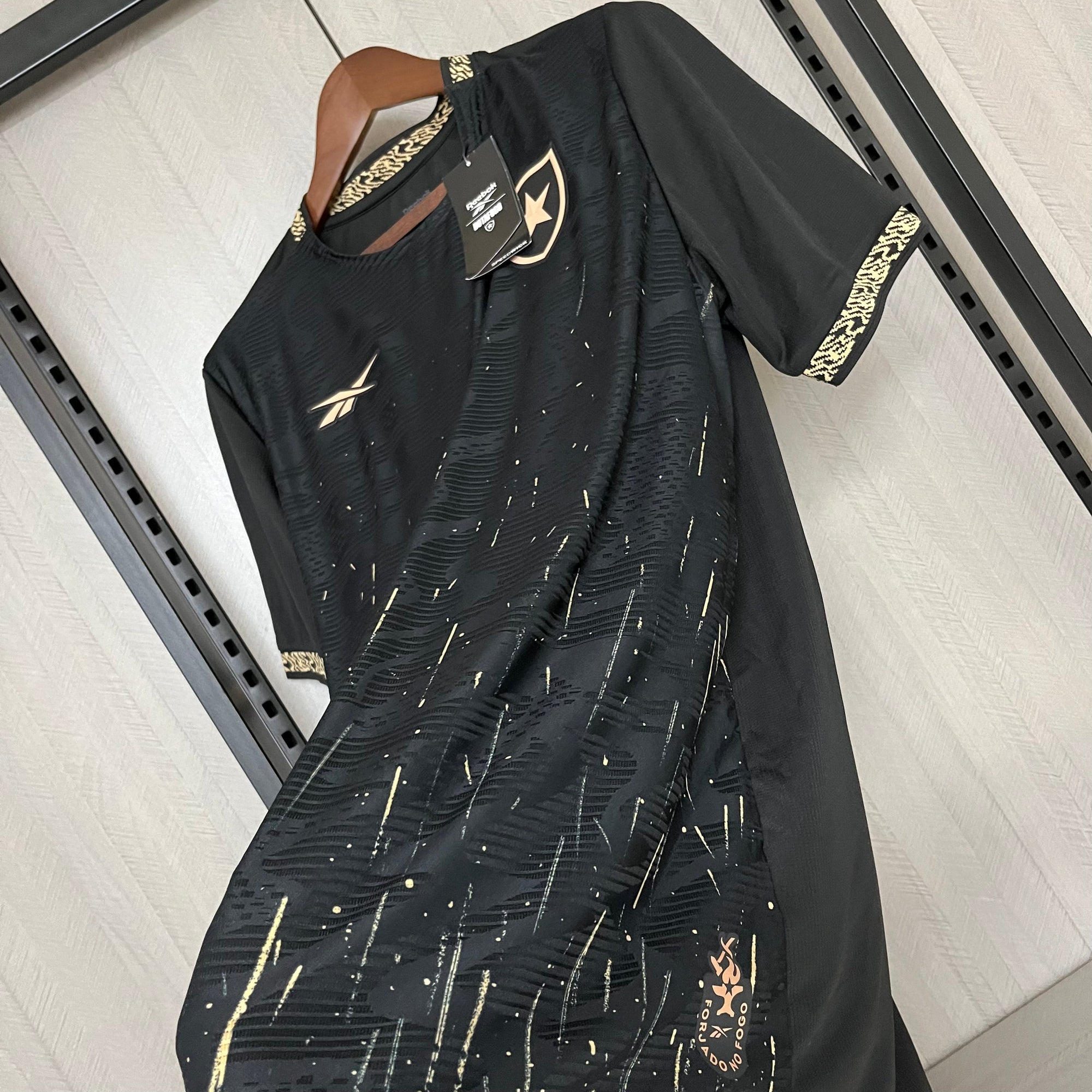 Camisa Reebok Botafogo 24/25 Casa - Preta