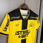 Camisa do Criciuma  2025 Preta e amarela