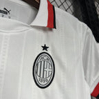 Conjunto Infantil Milan Away 24/25 - branco