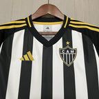 Camisa 1 Atlético MG 25/26 Preta e branca - (Feminina)