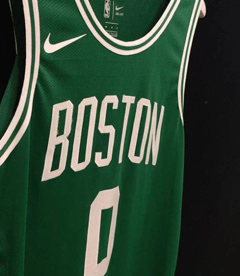 Regata NBA Boston Celtics Icon Edition Nike Authentic Tatum 0 - Verde