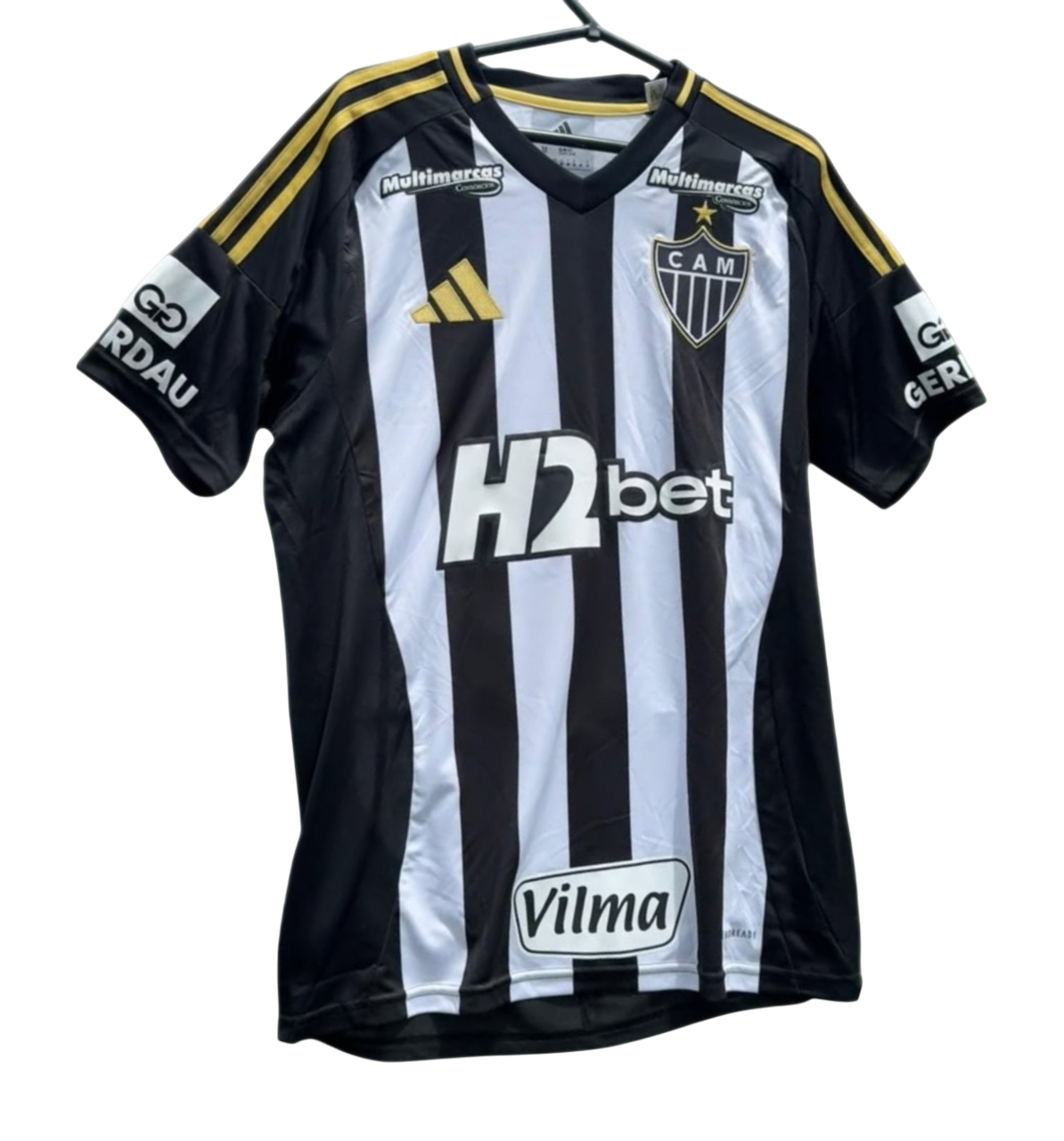 Camisa Atletico Mineiro 25/26 Home Adidas Torcedor - Listrado