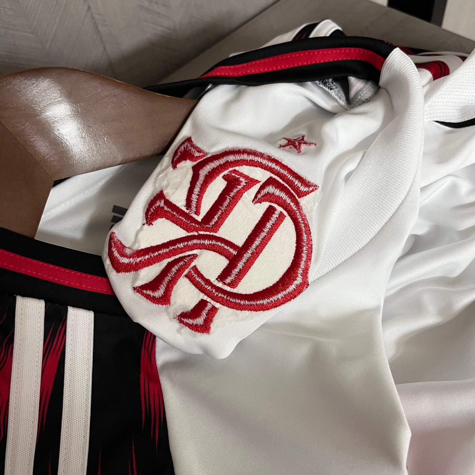 Camisa Flamengo II 2025 Torcedor Adidas Masculina - Branco