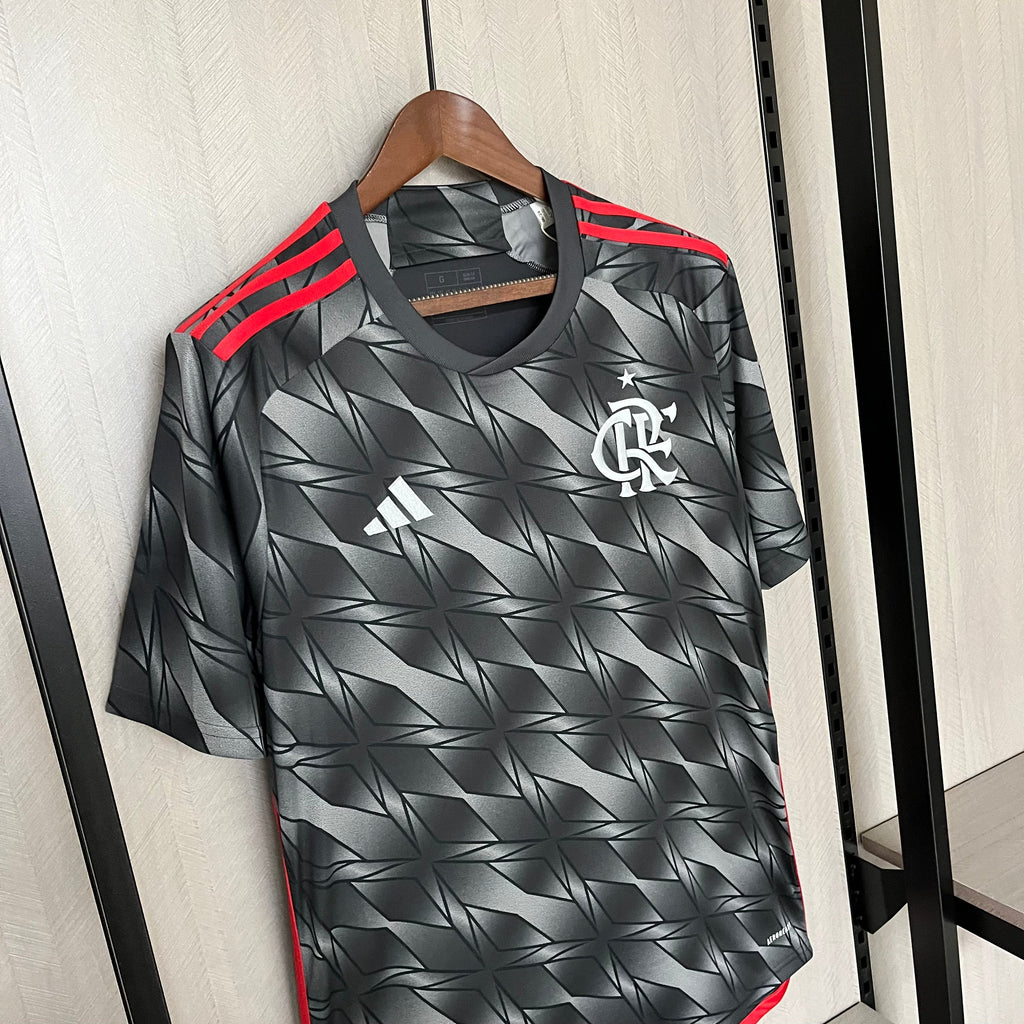 Camisa Flamengo III 24 Adidas - Cinza - (Feminina)