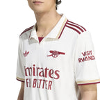 Camisa Arsenal Third 2025/26 Torcedor Adidas Masculino - Branco