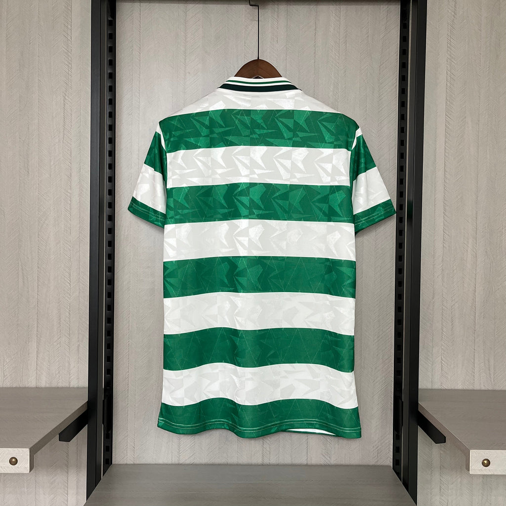 Camisa Celtic Retrô 1987/1989 Verde e Branca - Umbro