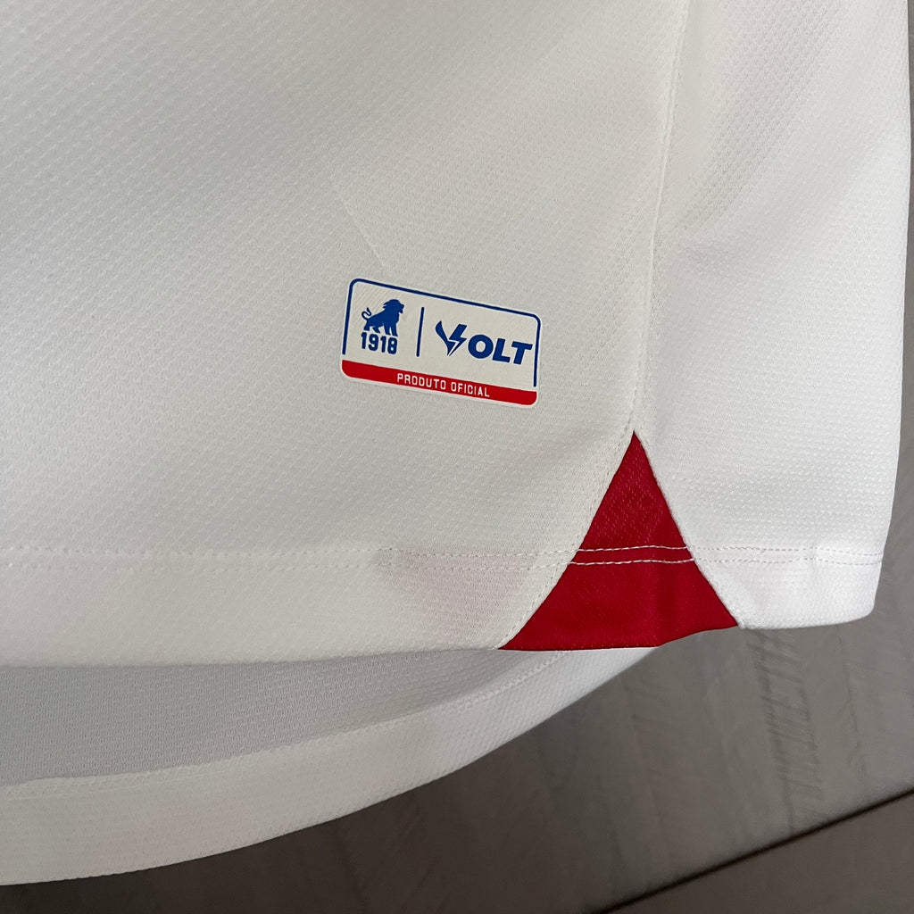 Camisa Fortaleza II 2025 Branca com detalhes