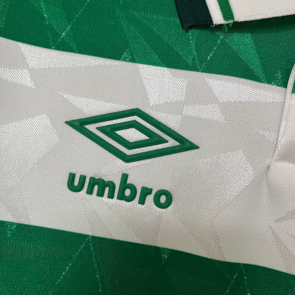 Camisa Celtic Retrô 1987/1989 Verde e Branca - Umbro