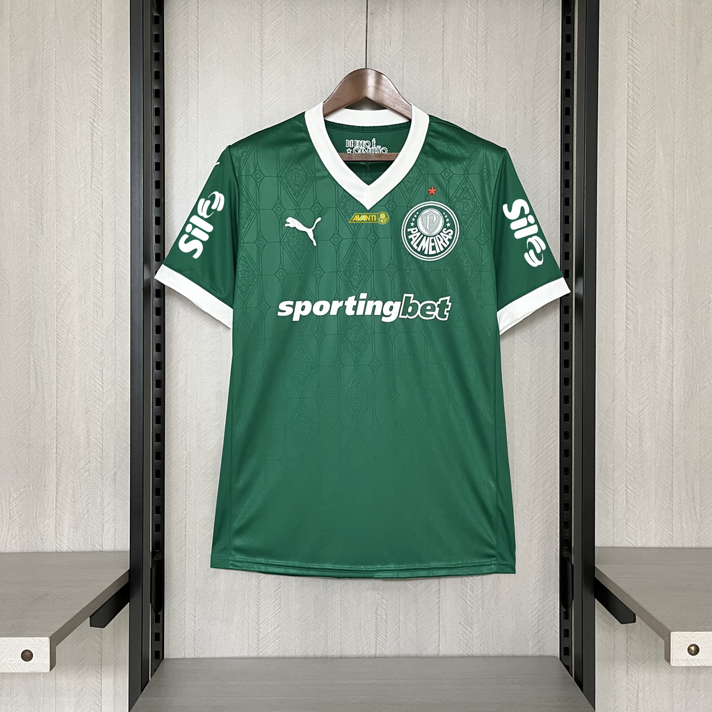 Camisa Puma Palmeiras I 2025 Patrocinadores