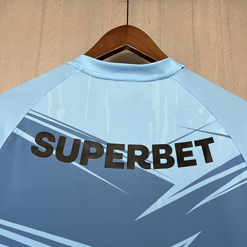 Camisa São Paulo Treino New Balance 2025 Azul