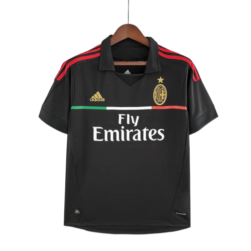 Camisa AC Milan Retrô Third III 2011/12 - Preto