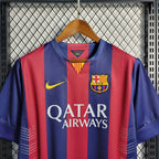 Camisa Barcelona Retrô 2015 Azul e Grená - Nike