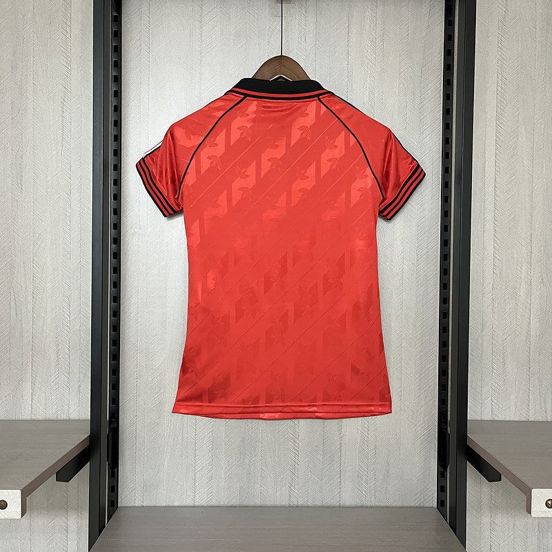 Camisa Flamengo Lifestyle 24/25 Adidas - Vermelha - (Feminina)