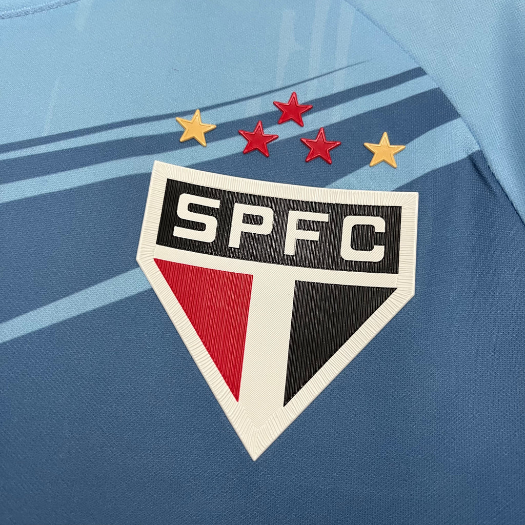 Camisa São Paulo Treino New Balance 2025 Azul