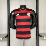 Regata Flamengo I 2025  s/n° Torcedor Adidas Masculina - Vermelho+Preto