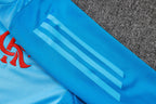 Conjunto do Flamengo Azul Claro 2025