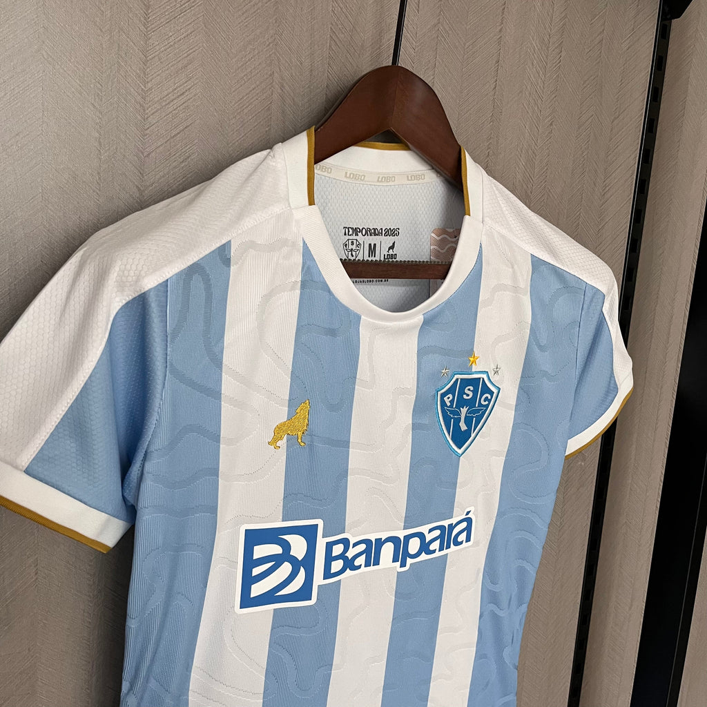 Camisa Lobo Paysandu I 2025 - Azul Feminina