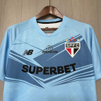 Camisa São Paulo Treino New Balance 2025 Azul