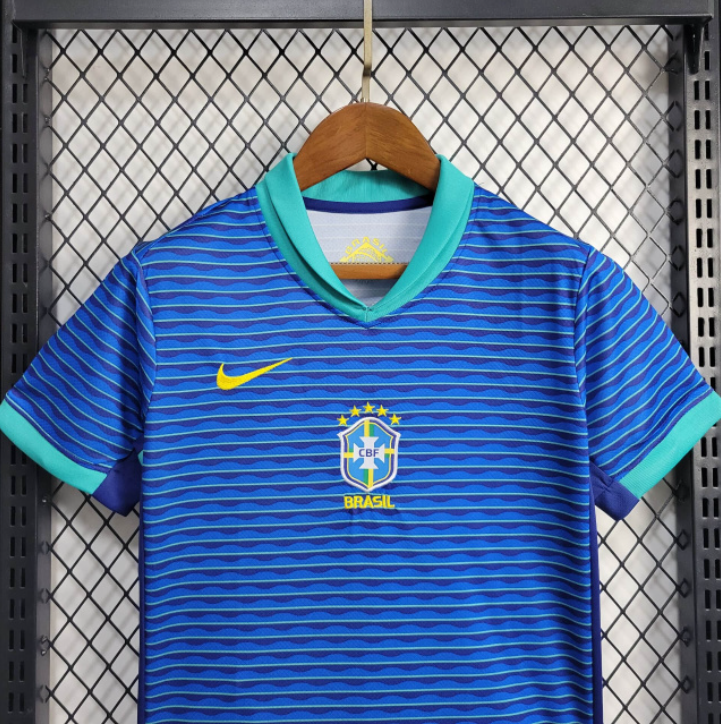 Conjunto Infantil Seleção Brasil ll 24/25 Listrada