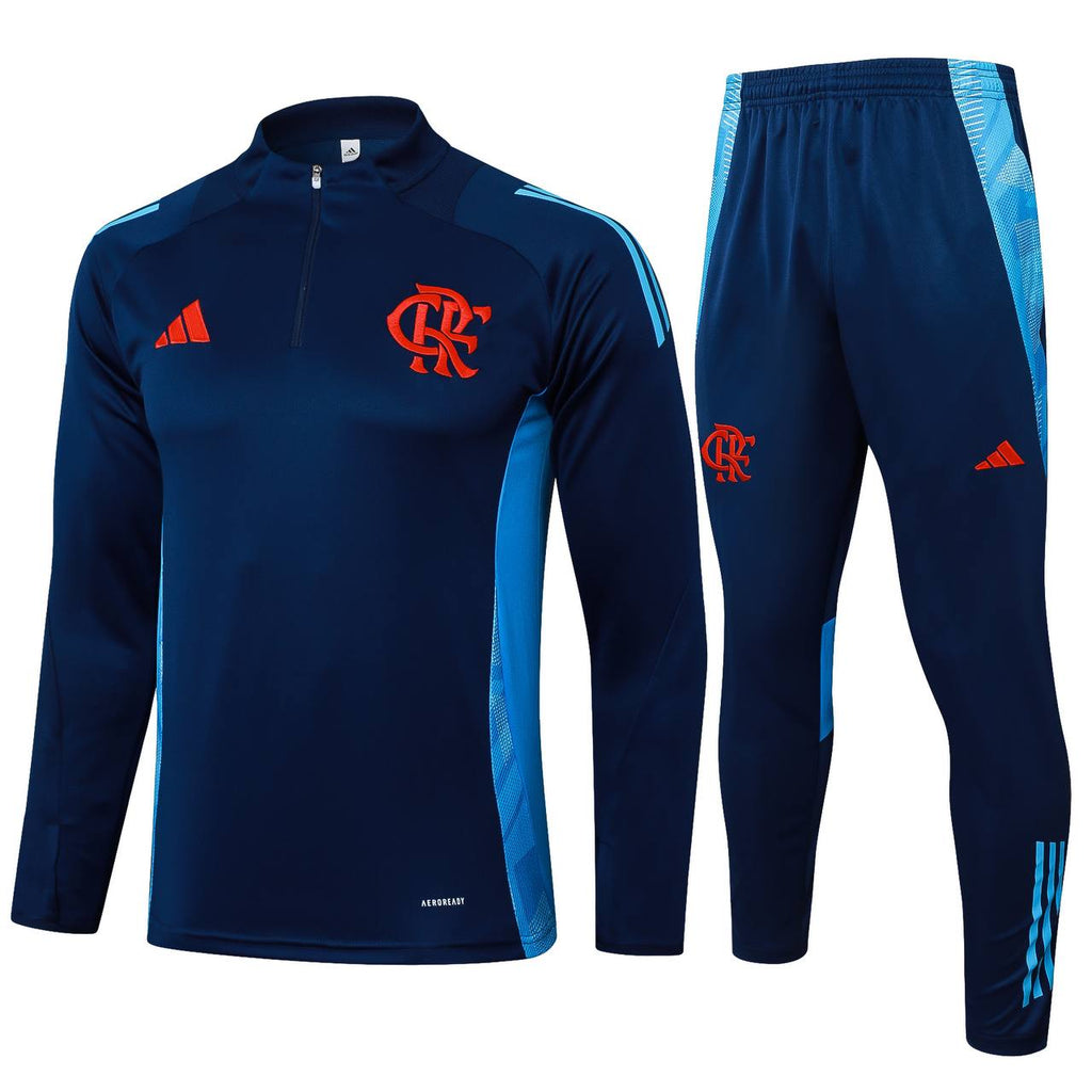 Conjunto do Flamengo Azul Escuro 2025