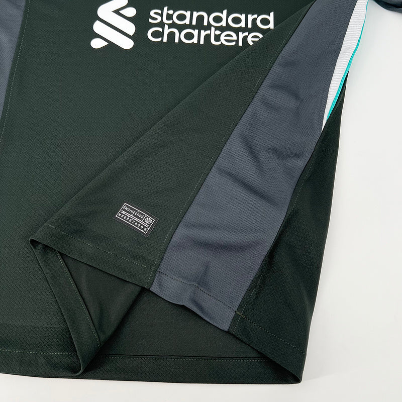 Camisa Liverpool Fora 24/25  Masculina - Preta