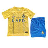 Conjunto Infantil Al-Nassr Home 23/24 - Amarelo