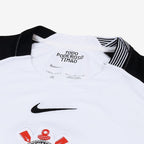 Camisa Nike Corinthians  I 2025  - Preta e Branca