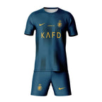 Conjunto Infantil Al-Nassr Away 23/24 - Marinho